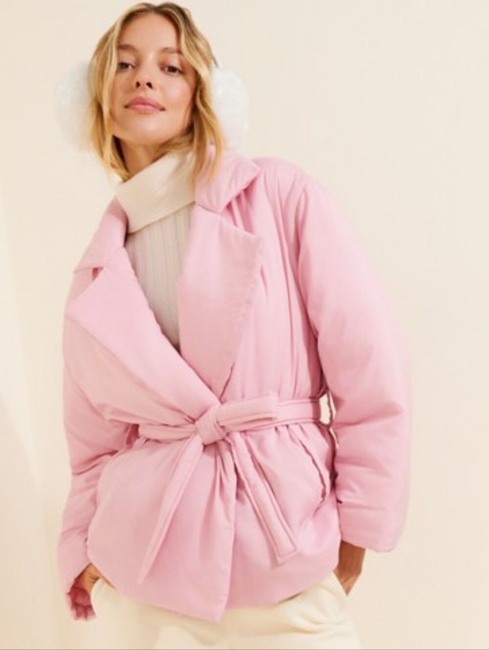 Hutch Anthropologie The Daniela Coat In Pink Co